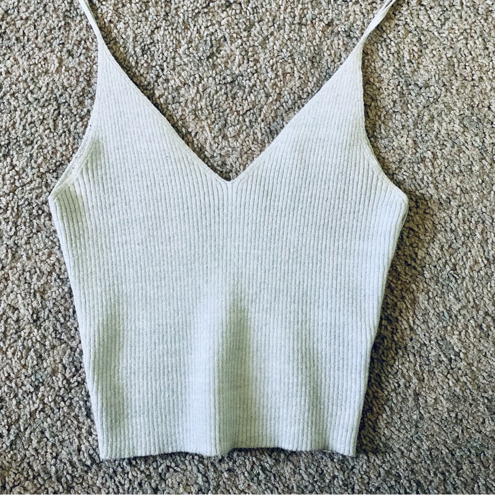 Lurex Sparkle Knit Tank Glitter